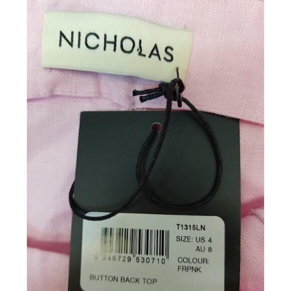NICHOLAS Button Back Top - Picture 6 of 7
